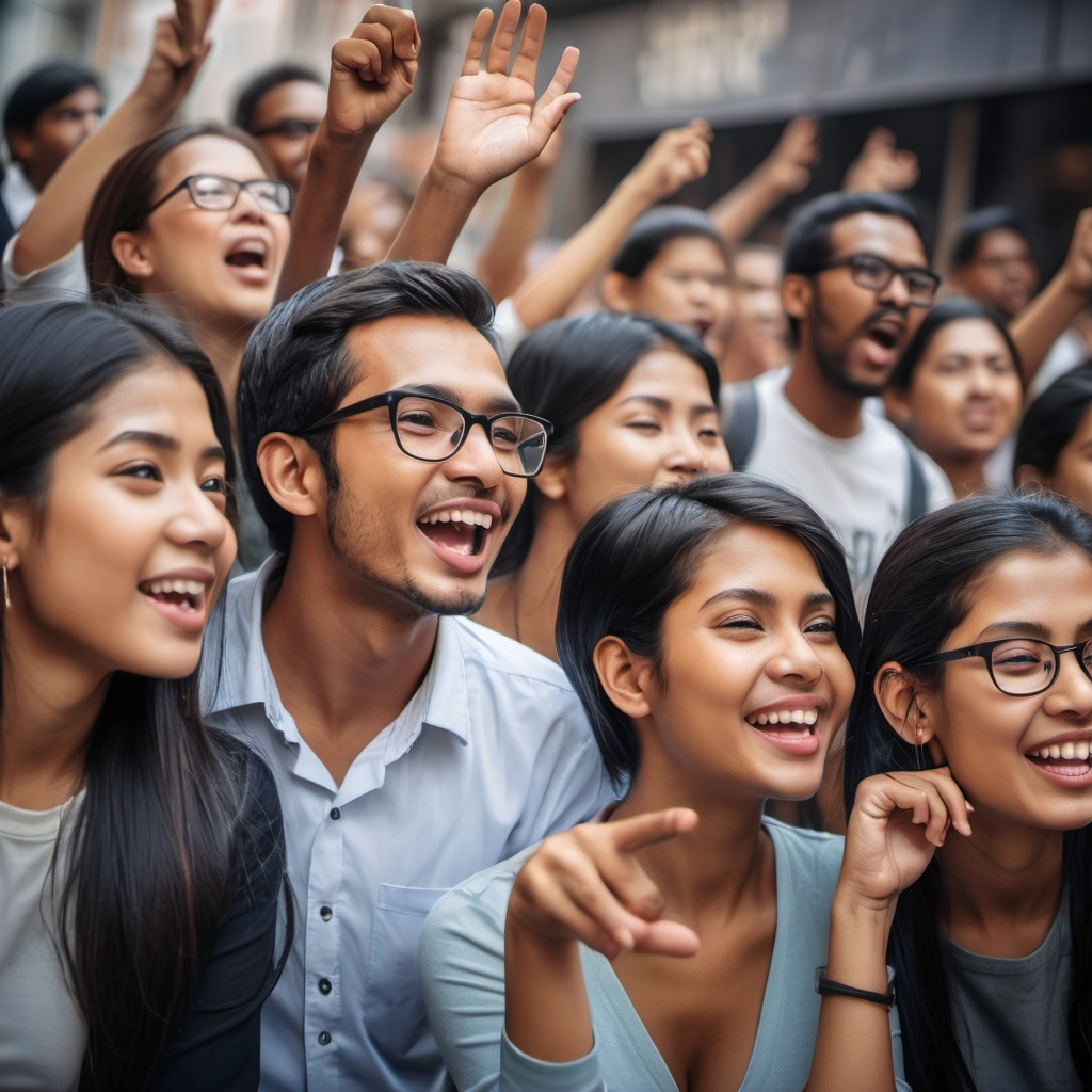 People doing activities together